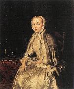 MIJN, George van der Elizabeth Troost sg oil on canvas